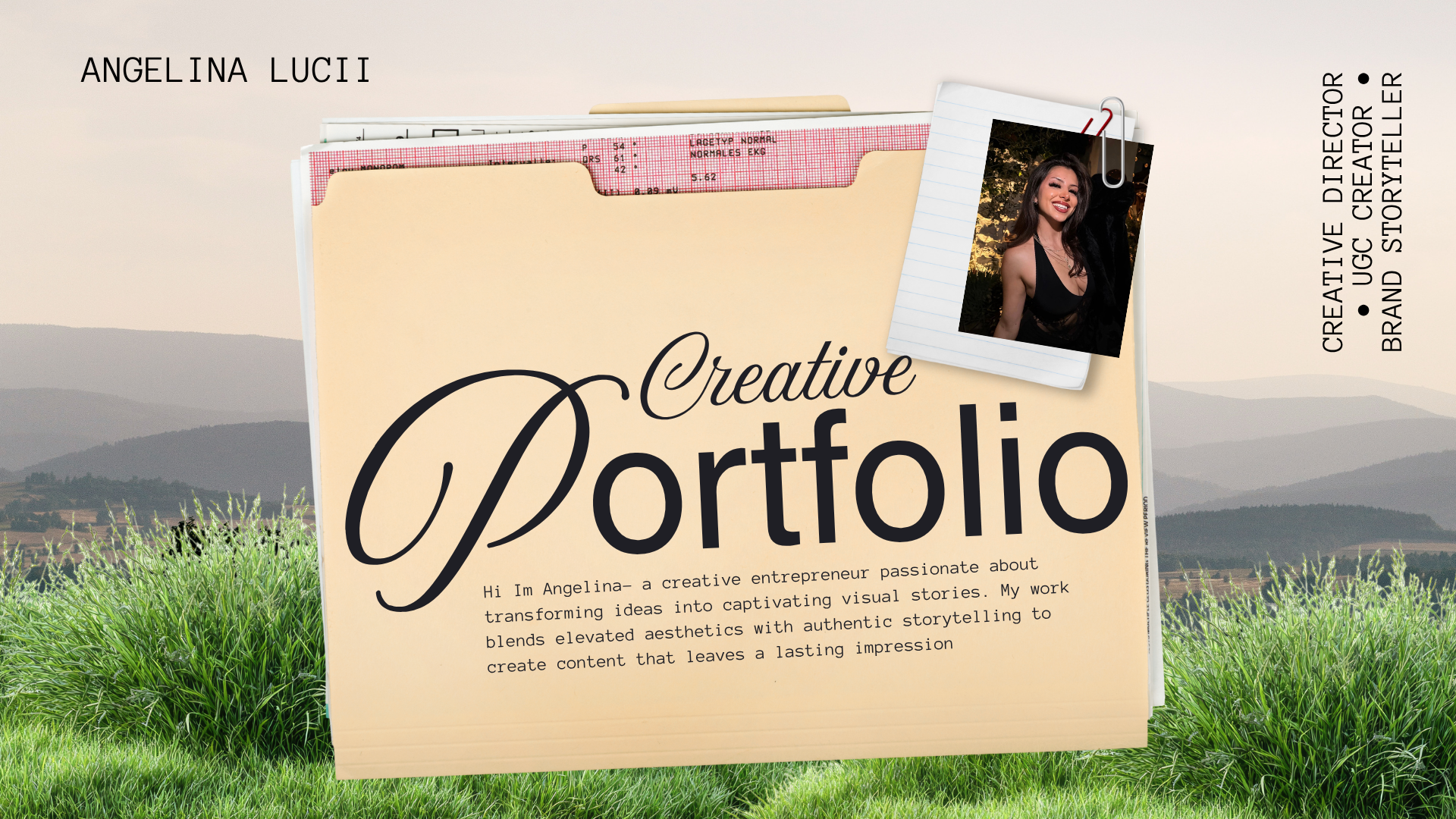 Portfolio cover